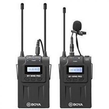 Kit de micrófono inalámbrico UHF Boya BY-WM8 PRO K1-DE 1TX + 1RX
