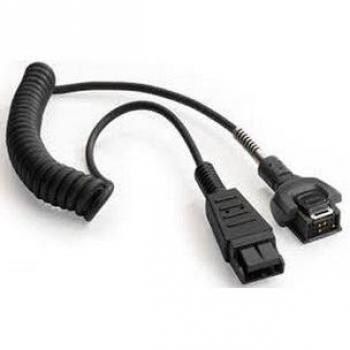Zebra 25-114186-03R Cable de Audio Negro - Cables de Audio