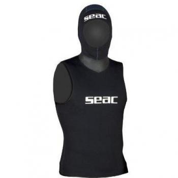 Seac 0110001010080A - Chaleco interior para hombre, color negro, talla L