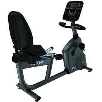 Life Fitness - Bicicleta estática RS3 con Consola Track Connect