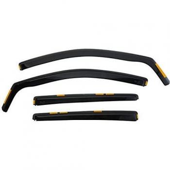 Deflectores de Viento HEKO 15304 4D Frontal y Trasero para Ford Ranger Raptor IV 2011 (Solo Deflectores Frontales)
