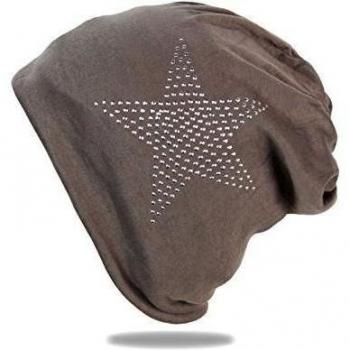 Glamexx24 Gorro Largo de Estrella Gorro de Estrella Unisex Sombrero cálido y Suave en Verano, otoño e Invierno