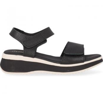 Sandalia de Cuña de Piel para Mujer Chika10 ST PAVLOVA 5411 Negro/Black