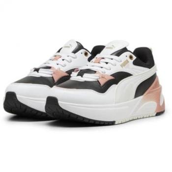 Puma R78 Disrupt Women's Sneakers in Black/Vapor Gray/White