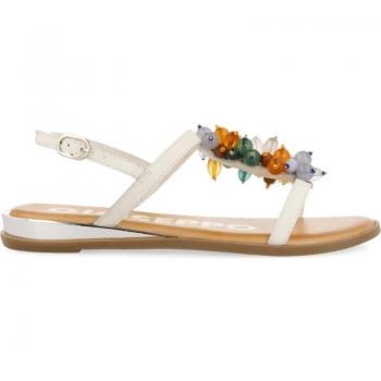 Sandalias Gioseppo Muggio para mujer en color multicolor, modelo 65614, diseño blanco