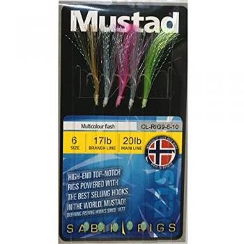 Mustad - Gancho para Flash Multicolor