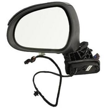 Retrovisor exterior SPJ E-2399 con características de espejo lateral para automóviles, diseño aerodinámico, ajuste manual, cristal convexo para mayor visibilidad y acabado en color negro