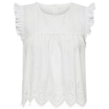 Only Silla Women's Sleeveless Blouse Cloud Dancer 36