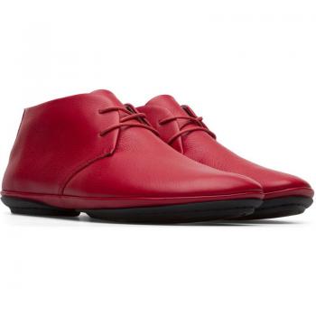 CAMPER Right Ankle Boots for Women - Red, Size 39, Smooth Leather