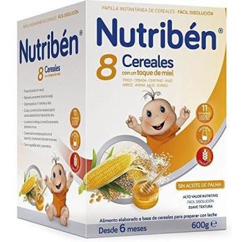 Nutribén 8 Cereales y Miel, 600g
