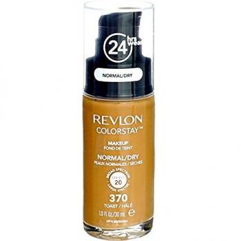 3 x Revlon Colorstay Pump 24HR Make Up SPF20 Norm/Dry Skin 30ml - 370 Toast