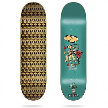 Tabla de skate SK8 Mafia Surrey Smug 8.25X32 estampado, unisex, multicolor, talla única