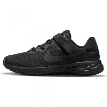 Nike Revolution 6 FlyEase Zapatillas de running fáciles de poner y quitar para niño/a pequeño/a color negro (talla 31)
