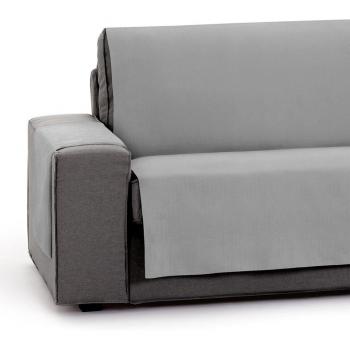 Cubre sofá protector de sofá 1 plaza gris oscuro modelo Royale
