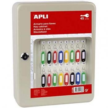 Apli- Armario porta llaves, Color crema,