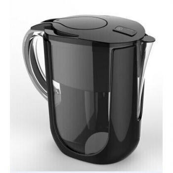 Jarra De Agua Alcalina Dieta Alcalina Con Inicador Digital De Recambio De Filtro.Dos Filtros Nuevo modelo 2017. Negro