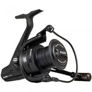 Penn Carrete De Carpfishing Rival Longcast - Carrete de Pesca Giratorio, Ligero, para Larga Distancia, diseñado para pesca en mar y agua salada, ideal para surf, roca y pesca en la playa, color