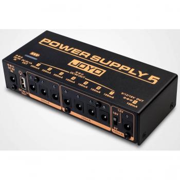Joyo JP-05 Professional Pedal Power Supply with Battery Backup