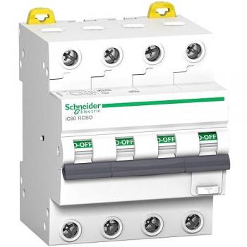 Interruptor Automático Diferencial 4P 32A 30mA Acti 9 iC60 Schneider Electric