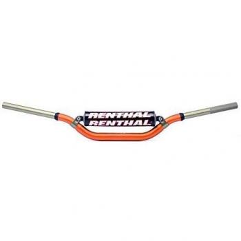 Manillar Renthal Twinwall 28.6mm para motocross, compatible con modelos RC/Honda CRF y Kawasaki KX-KXF, diseñado para ofrecer mayor resistencia y durabilidad en condiciones extremas