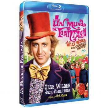 Un Mundo de Fantasía BD 1971 Willy Wonka and the Chocolate Factory [Blu-ray]