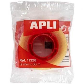 APLI – CINTA ADHESIVA TRANSPARENTE 33 METROS