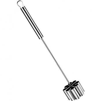 Ibili 774356 - Molde Floron Pequeño Inox 6,20X4 Cm