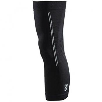 SIX2 - Pierna Corta para Adulto, Unisex, Color Negro