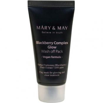 Mary&May Blackberry Complex Brightening & Firming Wash Off Mask - 30g
