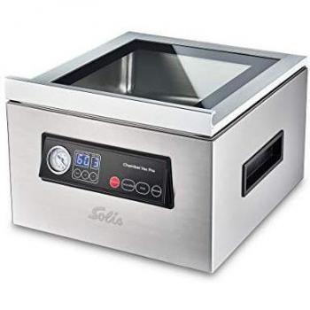 Solis Chamber Vac Pro 5702 - Envasadora al vacío automática - Múltiples configuraciones de vacío y sellado - Bolsas de vacío y manguera incluidas