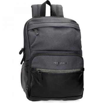Mochila porta ordenador Grays negro Pepe Jeans