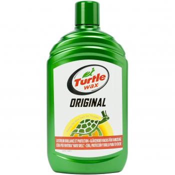 Turtle Wax TW52871 Cera Original para Coche 500 ml Mezcla de Ceras y limpiadores eliminan la Suciedad incrustada. Protección y Brillo, 500ml