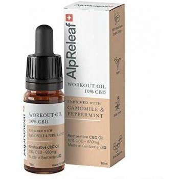 Aceite AlpReleaf Workout 10% CBD (10 ml