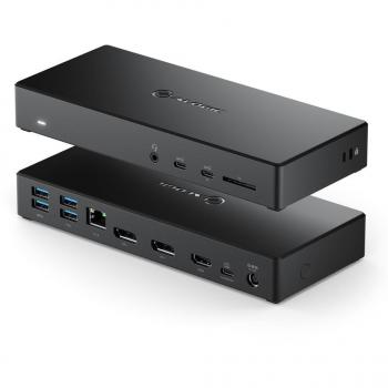 ALOGIC USB-C Triple Display DP Alt. Mode Docking Station MA3 with 100W Power Delivery - 2 x DP and 1 x HDMI with up to 4K 60Hz Support