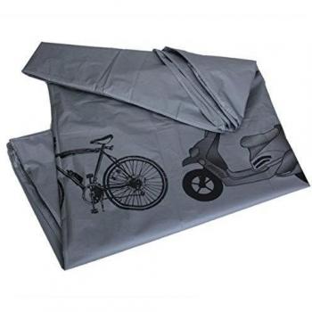iMaySon Moda impermeable polvo cubierta de la bicicleta, hombre unisex Mujer, gris