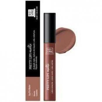 SOIVRE COSMETICS LIP FIX MATTE BROWN 5ML ENVASE