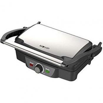 MUVIP Sandwichera Grill Inoxidable 1600W 180º
