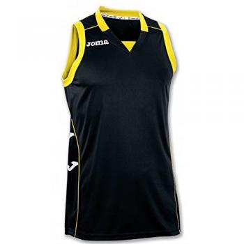 Joma 100049.100 - Camiseta de baloncesto, color negro, talla 2XL-3XL