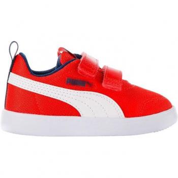 Zapatillas Puma Courtflex v2 Mesh verde