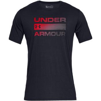 Under Armour UA Team Issue Wordmark SS Camisa, Hombre, Negro, XL