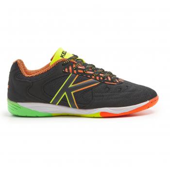 Kelme 55257 Zapatillas de fútbol sala indoor Copa para hombre en negro de piel sintética