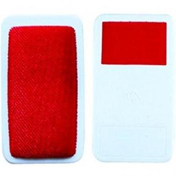 MSV 100515 Cepillo Anti-Felpa Ropa Terylene/Polipropileno Blanco/Rojo 12 x 6.8 x 2.5 cm