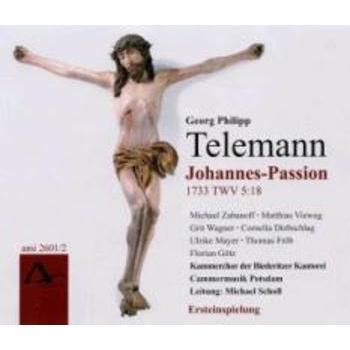 Telemann: Johannes Passion 1733 (TWV 5:18) - Baroque Oratorio Edition