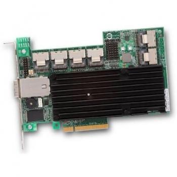Broadcom 24 Internal/4 External Port 6Gbps MegaRAID SAS 9280-24i4e SGL Controller