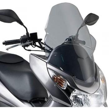 Cúpula Elevada Fumada GIVI D322S para Honda PCX 125/150 (2010-2013)