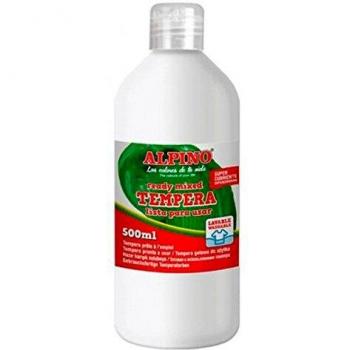 Témpera Alpino 500ml blanco