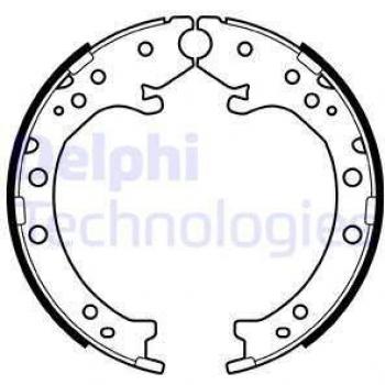 Juego de zapatas de freno DELPHI LS2034 para frenos de tambor