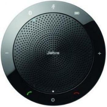 Jabra Speak 510 - Altavoz Portátil Bluetooth para Conferencias, Compatible con Computadoras, Smartphones y Tabletas, Color Negro - Conexión USB