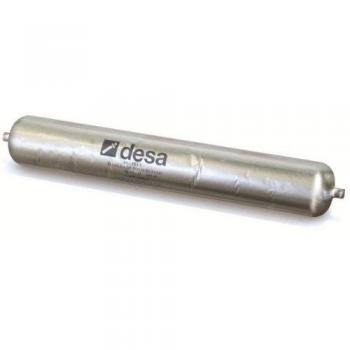 DESA 81100604 81100604-Masilla de Poliuretano DS-Flex en Bolsa Gris 600 ml-Envase de 12 ud