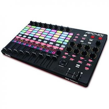 AKAI Professional APC40MKII - USB-Powered Ableton Live Performance MIDI Controller with Clip Launch Matrix, Knobs & Faders, Plug & Play Setup for Mac / PC and Pro Software Suite Included